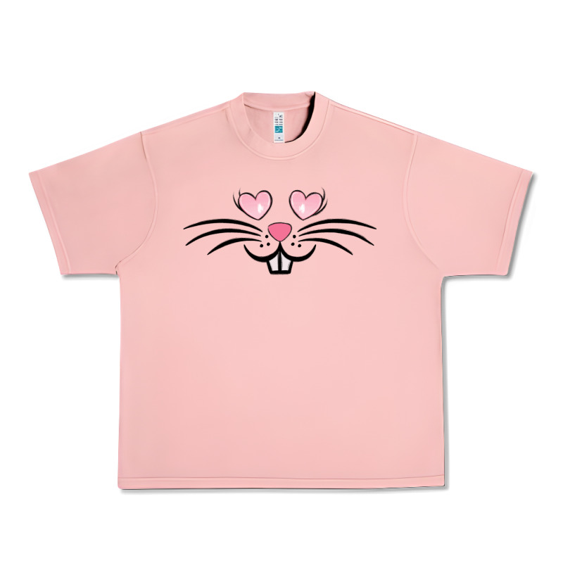 Bunny Face Easter Urban Heavy Tee by MaliasSmallBusiness | Teevron