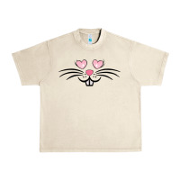 Sandshell bunny face easter Urban Heavy Tee - MaliasSmallBusiness