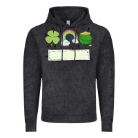 Vintage Black st patrick's trio name patch Vintage Hoodie - MaliasSmallBusiness