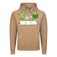 Vintage Coffee st patrick's trio name patch Vintage Hoodie - MaliasSmallBusiness