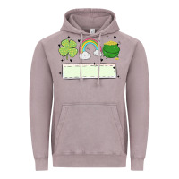 Vintage Zinc st patrick's trio name patch Vintage Hoodie - MaliasSmallBusiness
