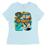Baby Blue senıor 2023 Ladies Tee - AdoDesignShop