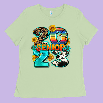 Senıor 2023 Ladies Tee Designed By Adodesignshop