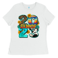 White senıor 2023 Ladies Tee - AdoDesignShop