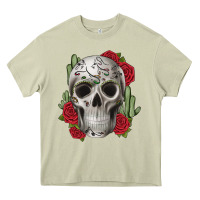 Mossy skull cactus Heavy Core Tee - JahusDesignShop