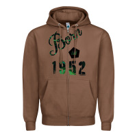 Chestnut Born In 1952 Zipper Hoodie - Bettercallsaul