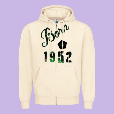 Born In 1952 Zipper Hoodie Designed By Bettercallsaul