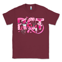 Burgundy breast cancer pct patient care technician Classic Tee - JahusDesignShop