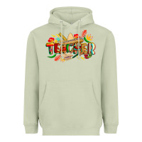 Matcha cinco de mayo teacher Heavyweight Hoodie - CowGirlArtShop