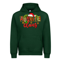Forest Green christmas auntie claus Urban Hoodie - FaDigitalArtStudio