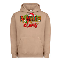 Pigment Burro christmas auntie claus Urban Hoodie - FaDigitalArtStudio