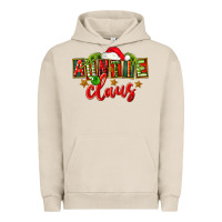 Pigment French Oak christmas auntie claus Urban Hoodie - FaDigitalArtStudio