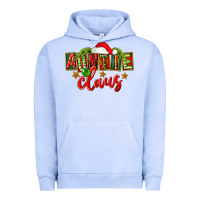 Pigment Grape Ice christmas auntie claus Urban Hoodie - FaDigitalArtStudio