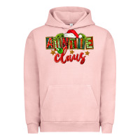 Pigment Salmon christmas auntie claus Urban Hoodie - FaDigitalArtStudio