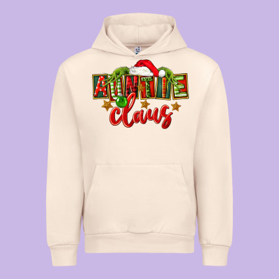 Christmas Auntie Claus Urban Hoodie Designed By Fadigitalartstudio