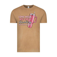 Vintage Camel long neck ice cold stanley never broke my heart Vintage Tee - MaliasSmallBusiness