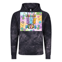 Cloud Black chillin' with my peeps Vintage Hoodie - MaliasSmallBusiness