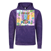 Cloud Purple chillin' with my peeps Vintage Hoodie - MaliasSmallBusiness