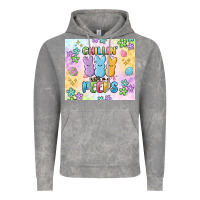 Cloud Rock chillin' with my peeps Vintage Hoodie - MaliasSmallBusiness