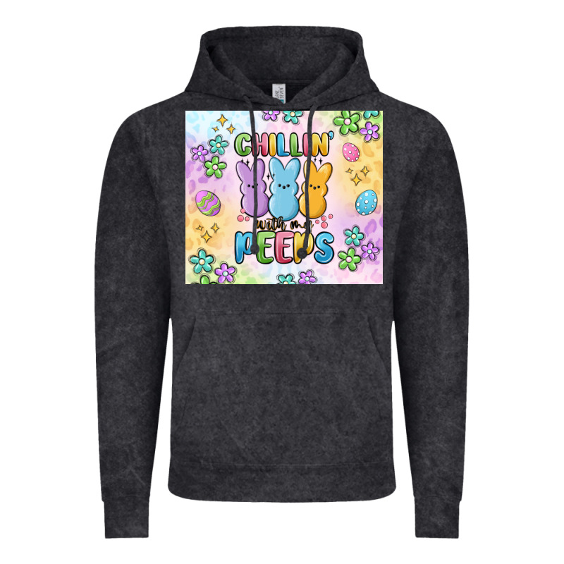 Chillin' With My Peeps Vintage Hoodie by MaliasSmallBusiness | Teevron