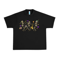 Black dancing skeletons mardi gras Urban Heavy Tee - MaliasSmallBusiness