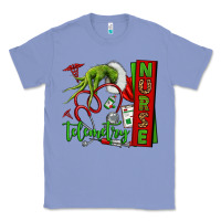 Colony Blue grinch hand telemetry nurse Classic Tee - NancyCooperArtShop