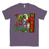 Lavender grinch hand telemetry nurse Classic Tee - NancyCooperArtShop