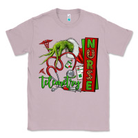 Lilac grinch hand telemetry nurse Classic Tee - NancyCooperArtShop