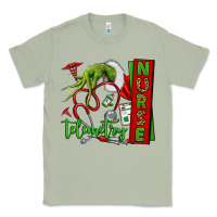 Matcha grinch hand telemetry nurse Classic Tee - NancyCooperArtShop