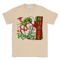Mushroom grinch hand telemetry nurse Classic Tee - NancyCooperArtShop