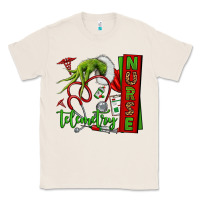 Natural grinch hand telemetry nurse Classic Tee - NancyCooperArtShop