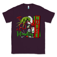 Plum grinch hand telemetry nurse Classic Tee - NancyCooperArtShop