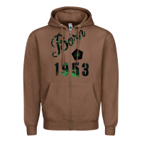 Chestnut Born In 1953 Zipper Hoodie - Bettercallsaul