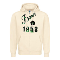 Sandshell Born In 1953 Zipper Hoodie - Bettercallsaul