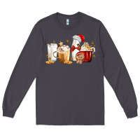 Smoke Christmas Milk and Cookie Latte Coffee Cups Long Sleeve Tee - MaliasSmallBusiness