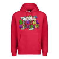 Cardinal dental hygienest mardi gras Premium Hoodie - CowGirlArtShop