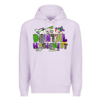 Lilac dental hygienest mardi gras Premium Hoodie - CowGirlArtShop