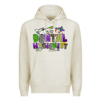 Oatmeal Heather dental hygienest mardi gras Premium Hoodie - CowGirlArtShop