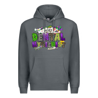 Rock dental hygienest mardi gras Premium Hoodie - CowGirlArtShop