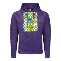 Cloud Purple shamrock religious Vintage Hoodie - MaliasSmallBusiness