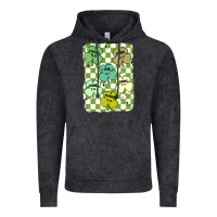 Vintage Black shamrock religious Vintage Hoodie - MaliasSmallBusiness