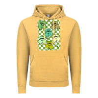 Vintage Mustard shamrock religious Vintage Hoodie - MaliasSmallBusiness