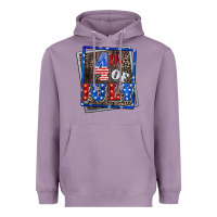 Lavender 4th of july Heavyweight Hoodie - CowGirlArtShop
