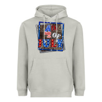 Moon Dust 4th of july Heavyweight Hoodie - CowGirlArtShop