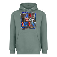 Sage 4th of july Heavyweight Hoodie - CowGirlArtShop