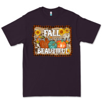 Plum fall is proof that change is beautiful Premium Tee - AdoDesignShop