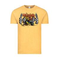 Vintage Mustard motocross mom Vintage Tee - MaliasSmallBusiness