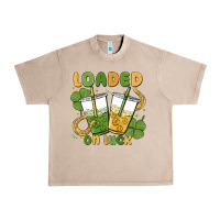 French Oak loaded on luck Urban Heavy Tee - MaliasSmallBusiness