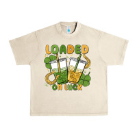 Sandshell loaded on luck Urban Heavy Tee - MaliasSmallBusiness