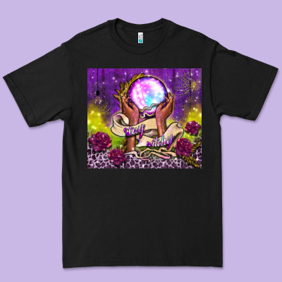 Stay Witchy Tumbler Premium Tee Designed By Bundleandbundleshop